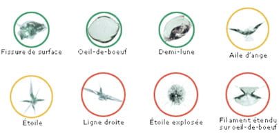 Type fissure pare-brise Nanterre